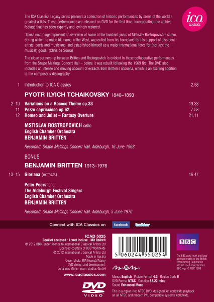 Rostropowitsch/ Britten 1