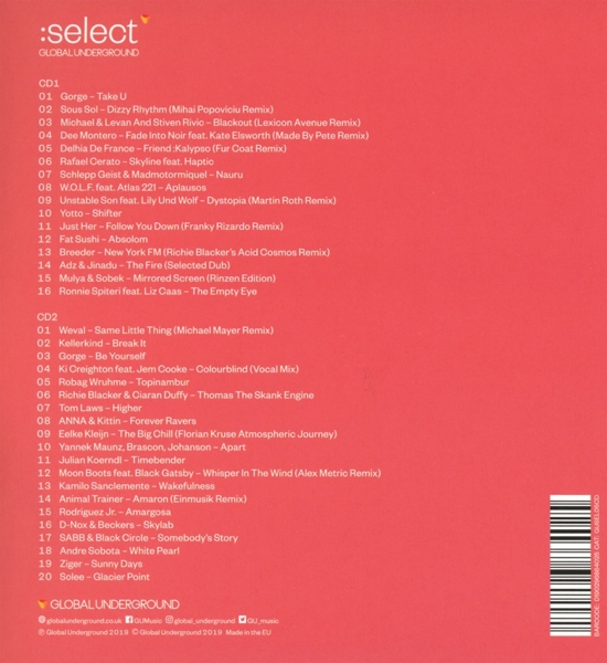 Global Underground:Select #5 1