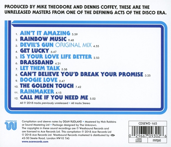 Ain\'t It Amazing-unreleased Westbound Masters 1