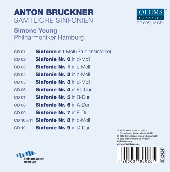Sämtliche Sinfonien 1