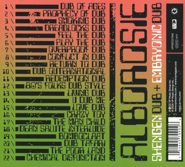 Shengen Dub/ Embryonic Dub (Digipac) 1