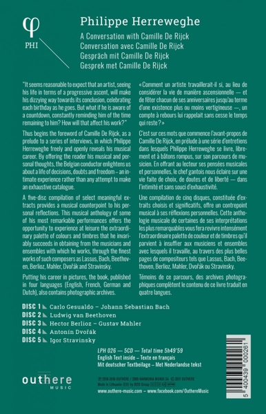 Herreweghe Jubiläumsbox (5 CD+ Buch) 1