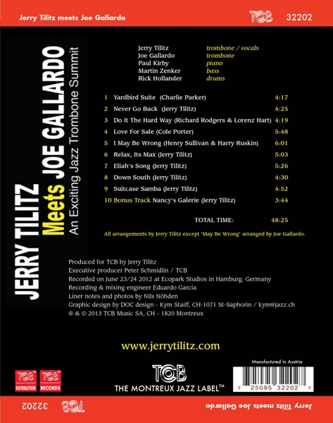 Jerry Tilitz Meets Joe Gallardo: An Exciting Jazz 1