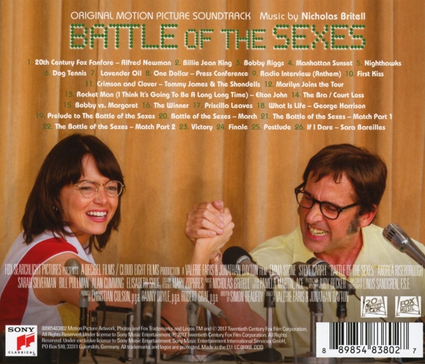 Battle of the Sexes - Gegen jede Regel/ OST 1