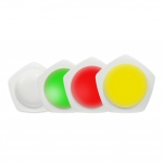 Allnet - ALLNET CO2 Raumluftampel mit RGBW-LEDs / 1x MSR Sensorport / LAN (PoE) & WIFI (Netzteil)