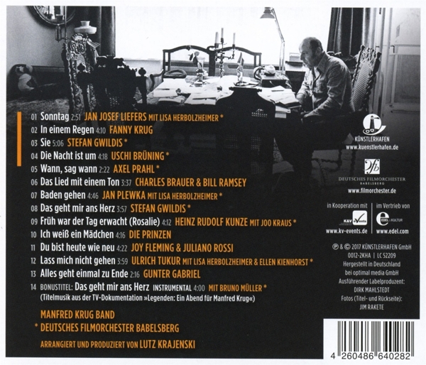 Manfred Krug-Seine Lieder 1