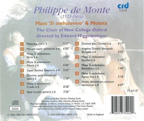Missa Si Ambulavero/ Motetten 1