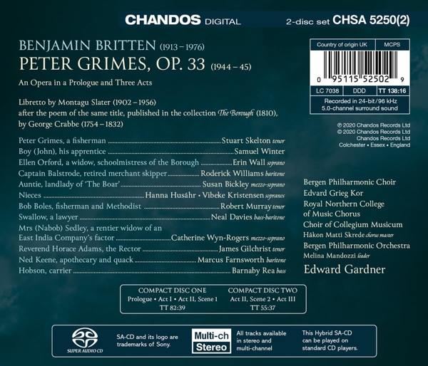 Skelton / Wall / Gardner / Bergen PO & Choir 1