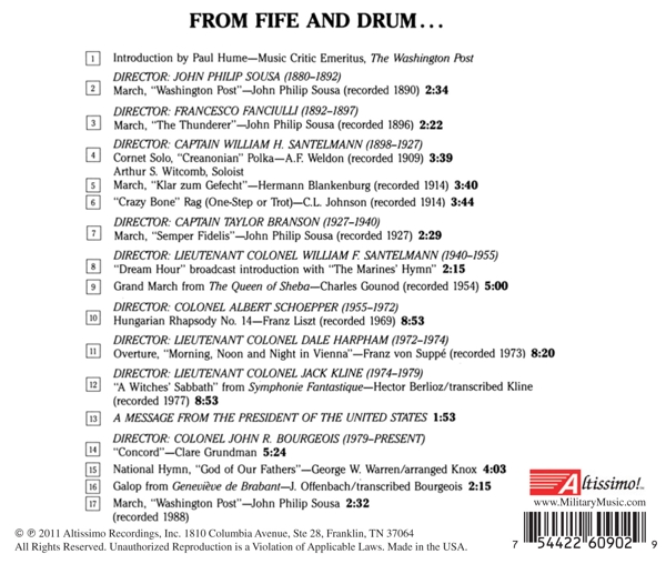 From Fife and Drum... 1