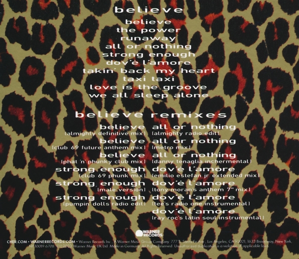Believe(25th Anniversary Deluxe Edition) 1