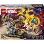 LEGO - 76280 Marvel Super Heroes Spider-Man vs. Sandman: Showdown, Construction Toy