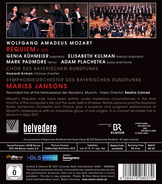 Kühmeier / Kulman / Padmore / Mariss Jansons / SOBR 1