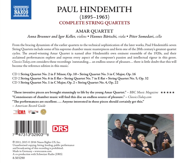 Sämtliche Streichquartette 1