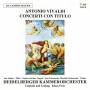 K. Preis / Heidelberger KO - Concerti Con Titulo