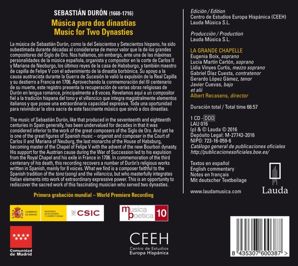 Music for two Dynasties 1