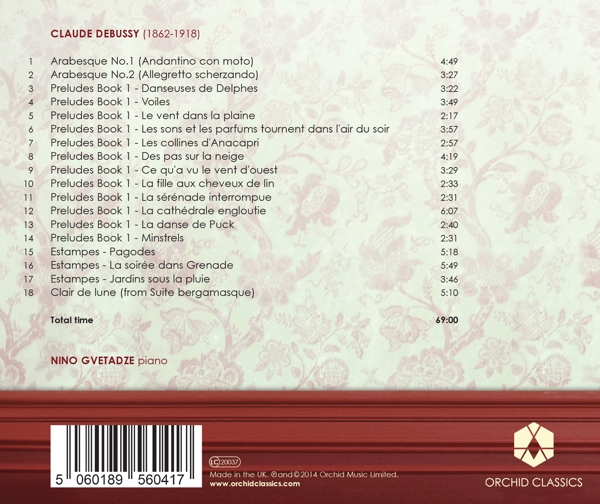 Arabesques/ Préludes/ Estampes 1