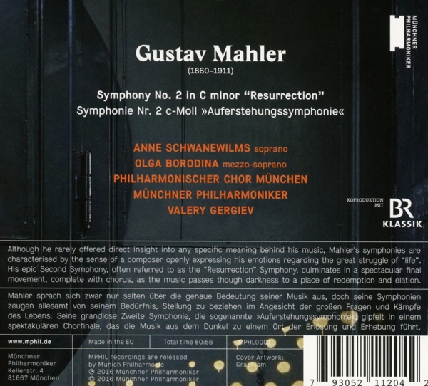 Sinfonie 2 (Auferstehungssinfonie) 1