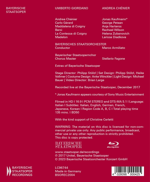 Kaufmann/ Harteros/ Bayerisches Staatsorchester 1