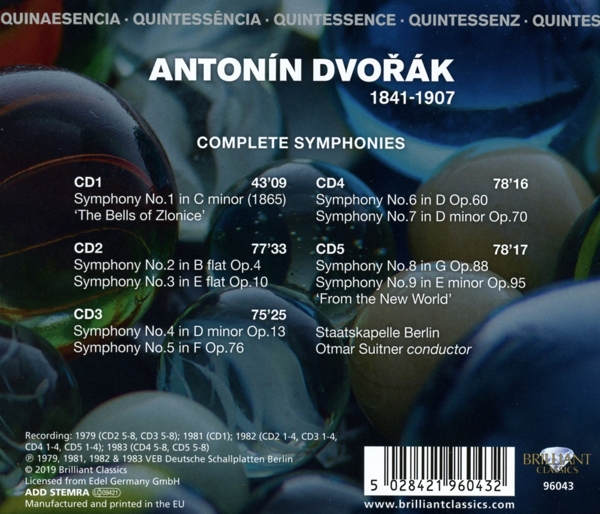 Dvorak:Complete Symphonies (Quintessence) 1