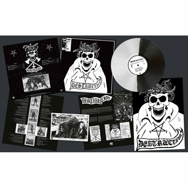 Bestial Invasion of Hell (Black/ White Bi-color LP) 1