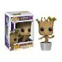 Funko - Funko Pop Bobble: Marvel - Guardians Of The Galaxy - Dancing Groot