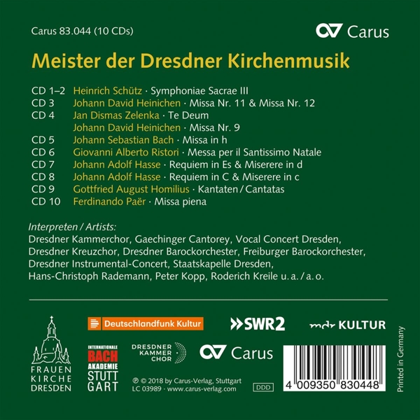 Meister der Dresdner Kirchenmusik 1