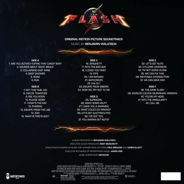 The Flash (Black Vinyl 3LP, Triple-Gatefold) 1