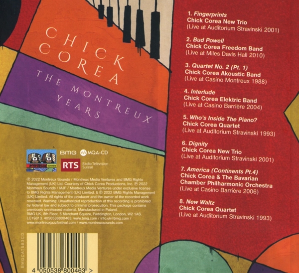 Chick Corea:The Montreux Years 1