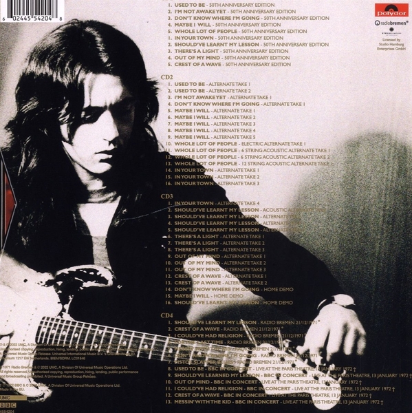 Deuce 50th Anniv. Edt. (4CD) 1