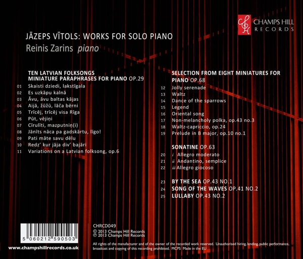 Works for Piano Solo 1