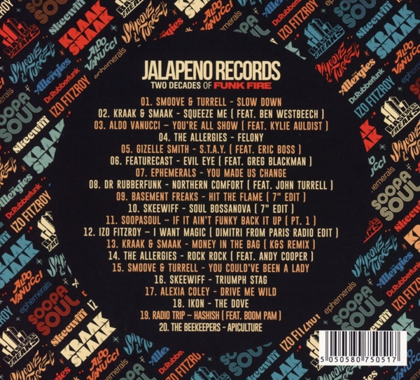 Jalapeno Records: Two Decades of Funk Fire 1