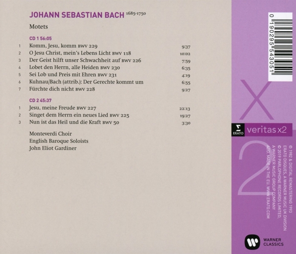 Motetten BWV 225-231/ Kantaten BWV 50 & 118 1