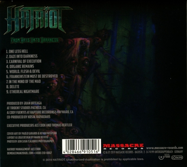 From Days Unto Darkness 1
