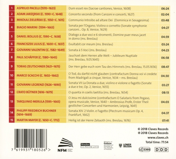 Geistliche Musik des 17.Jh. in Breslau 1