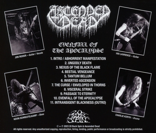 Evenfall of the Apocalypse (Jewel Case) 1