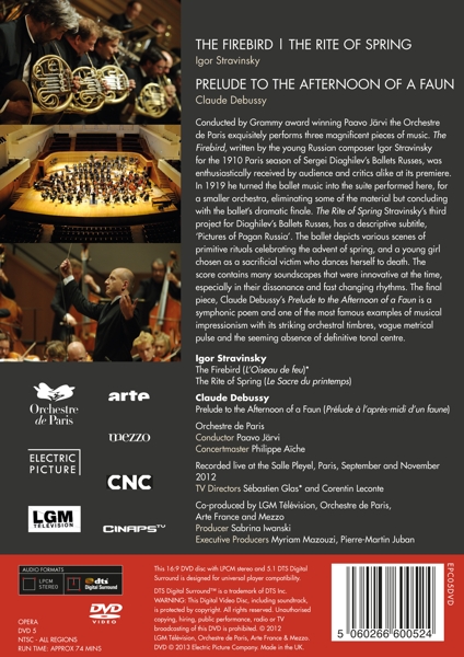 Paavo Järvi / Orchestre De Paris 1