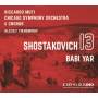 Riccardo Muti / Chicago SO - Sinfonie 13 (Babi Yar)