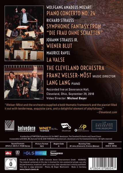 Lang Lang / Franz Welser-Möst / Cleveland Orc 1