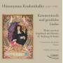 Consortium Musicum Passau / Markus Eberhardt - Kammermusik Und Geistliche Lieder