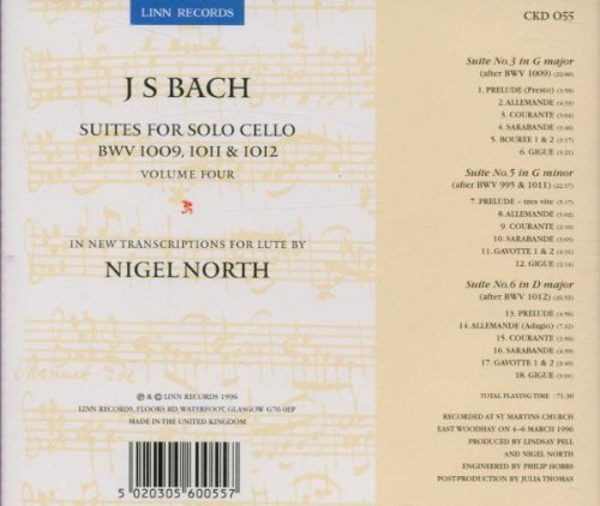BACH ON THE LUTE VOL.4 1