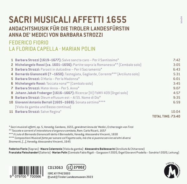 Sacri musicali affetti-Andachtsmusik 1