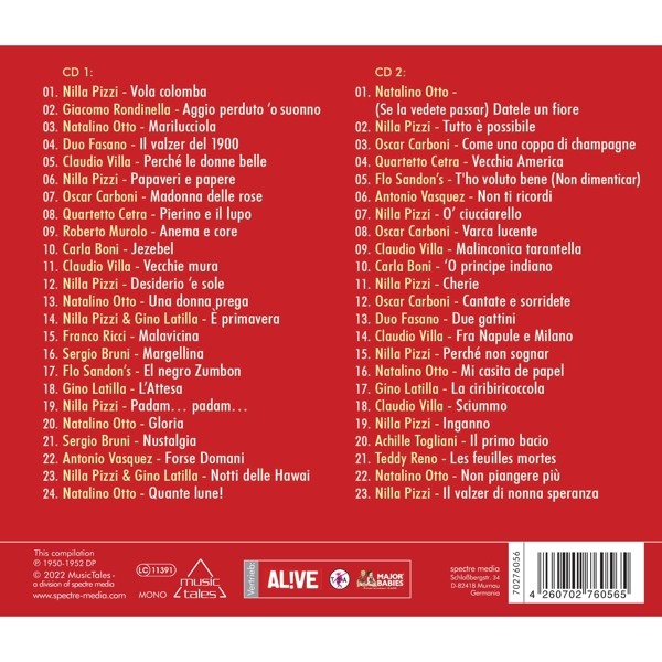 Le canzoni dell\'anno 1952 1