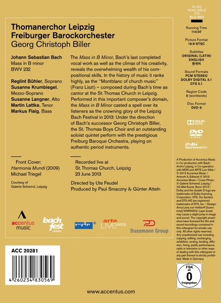Thomanerchor/ Freiburger Barockorchester/ + 1