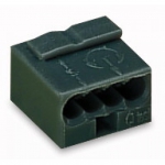 Wago - Wago Serie 243- 4-Leiter-Micro-Klemme (100 Stck) schwarz
