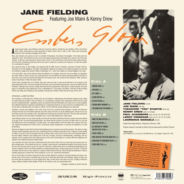 Embers Glow (LTD. 180G Vinyl) 1