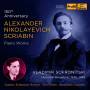 V. Sofronitski - Alexander Nikolayevich Scriabin 150th Anniversary