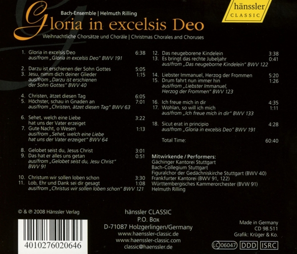 Gloria In Excelsis Deo 1