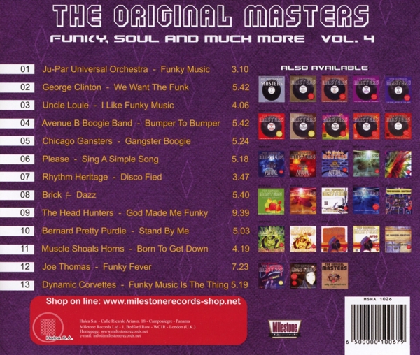 Original Masters-Funky, Soul...Vol.4 1