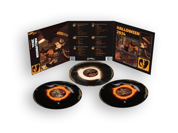 Lofi Girl Presents Halloween 2024 (Triple LP Gatef 1