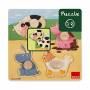 Jumbo - Goula Goula Farm Animals Puzzle